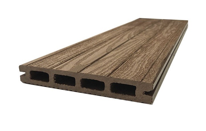 Доска террасная ДПК NanoWood «Lite» Derevo двусторонняя - Шоколад 140×20 см купить в Новороссийске