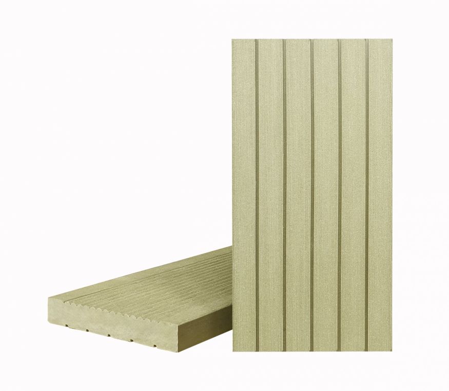 Террасная доска ДПК Terrapol Классик (Полнотелая без паза) Фисташка купить в Новороссийске