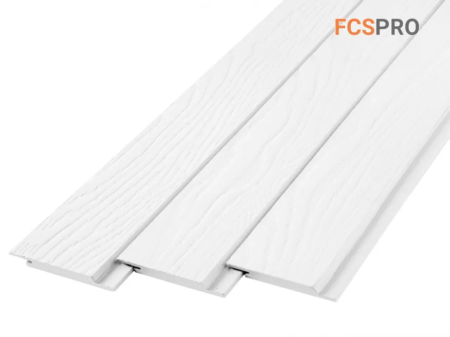 Фиброцементный сайдинг FCSPRO Click Shtil F01 (Белый минерал) купить в Новороссийске