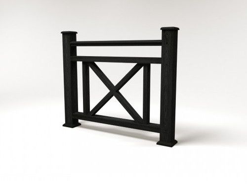 Ограждение из древесно-полимерного композита FG2 кварц купить в Новороссийске