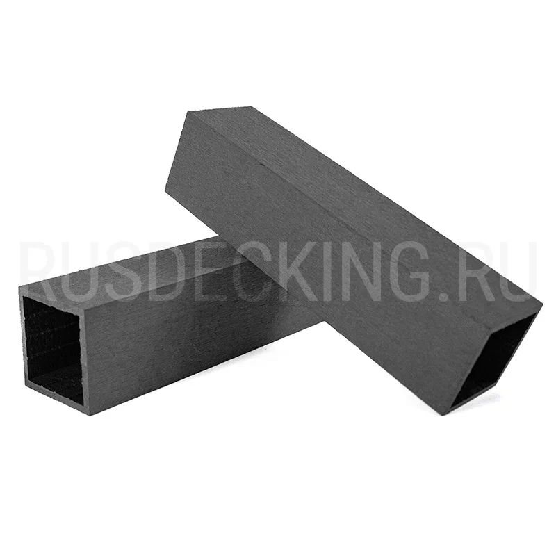 Столб ограждения RusDecking Unodeck Графит купить в Новороссийске