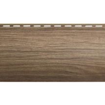 Виниловый сайдинг Альта-профиль Блок-хаус Люкс, BH-01 Орех