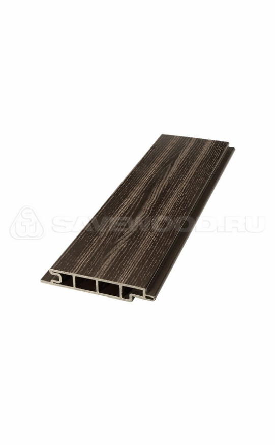 Террасная доска ДПК SaveWood, SW Padus (R), Темно-коричневый купить в Новороссийске