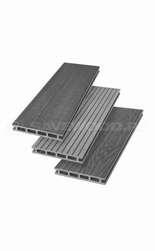 Террасная доска ДПК SaveWood, SW Carpinus (R), Графит купить в Новороссийске