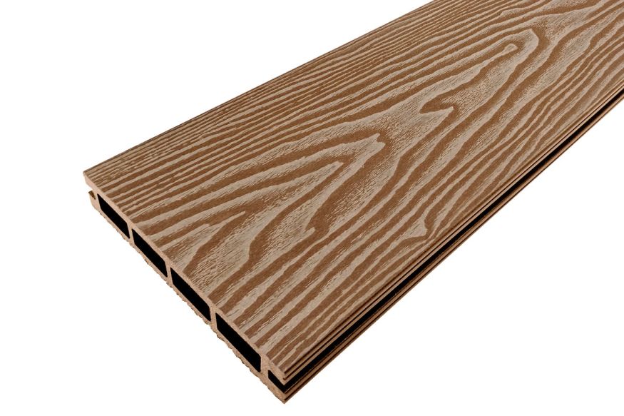 Террасная доска Holzhof, NauticPrime (Light) Esthetic Wood, Коричневый купить в Новороссийске