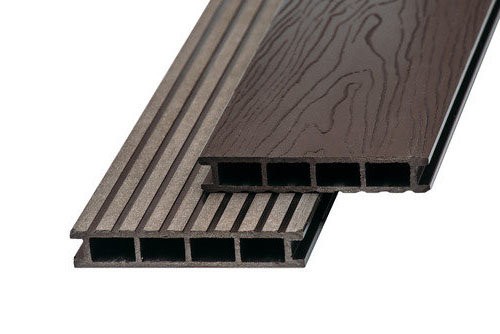 Террасная доска из ДПК ECODECKING HIT в цвете Венге купить в Новороссийске