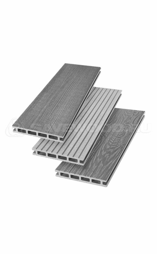 Террасная доска ДПК SaveWood, SW Carpinus (R), Пепельный купить в Новороссийске