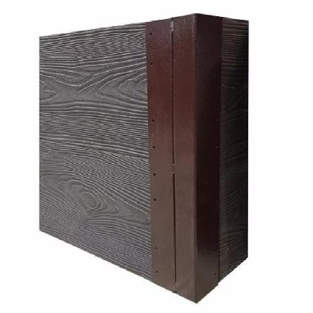 Доска для грядок NauticPrime EstheticWood 3D в цвете Венге, размер 445х35х2950 мм купить в Новороссийске