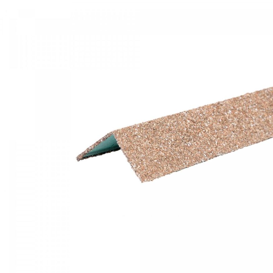 Угол металлический внешний ТЕХНОНИКОЛЬ HAUBERK, Коричнево-бежевый купить в Новороссийске