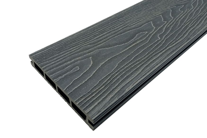 Террасная доска Holzhof, NauticPrime (Light) Esthetic Wood, Серый купить в Новороссийске