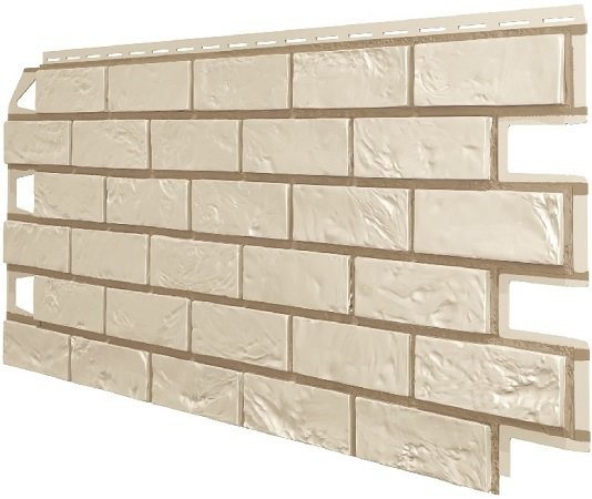 Фасадная панель VOX Vilo Brick Цвет слоновой кости купить в Новороссийске
