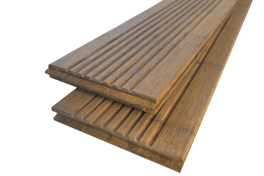 Террасная доска Holzhof, NauticPrime Бамбук / Bamboo, Натуральный купить в Новороссийске