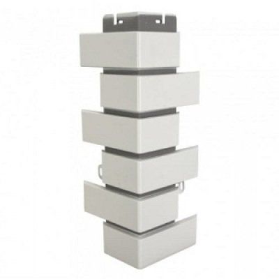 Белый клинкерный кирпич для наружного угла купить в Новороссийске