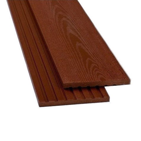 Заборная доска из композитного материала ECODECKING в терракотовом цвете купить в Новороссийске