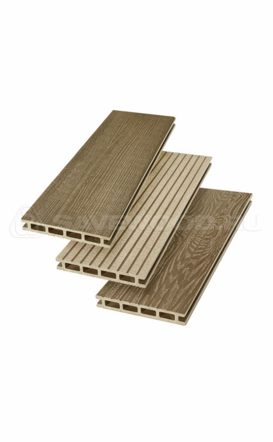 Террасная доска ДПК SaveWood, SW Carpinus (R), Тик купить в Новороссийске