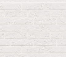 Фасадная панель Доломит, Кирпич Славянка, Белоснежный