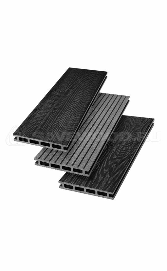 Террасная доска ДПК SaveWood, SW Carpinus (R), Черный купить в Новороссийске
