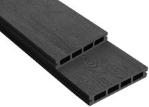 Террасная доска ДПК Outdoor 3D NEVADA/CALIFORNIA черного цвета