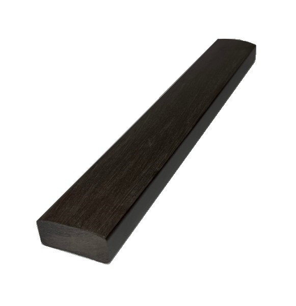 Лавочный брус Ecodecking Некст полнотелый, брашированный, в цвете Венге. купить в Новороссийске