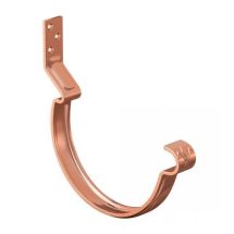 Короткий крюк для крепления желоба Aquasystem, медный, 125/90