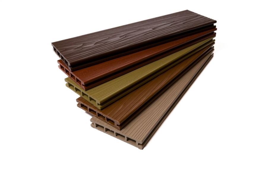 Террасная доска Экодекинг Титан 3D, Дерево купить в Новороссийске