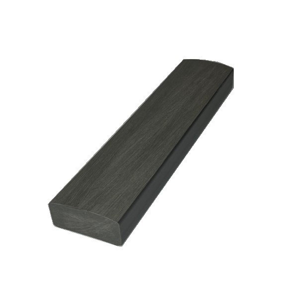 Лавочный брус Ecodecking Некст, графитовый, полнотелый с брашированной текстурой. купить в Новороссийске