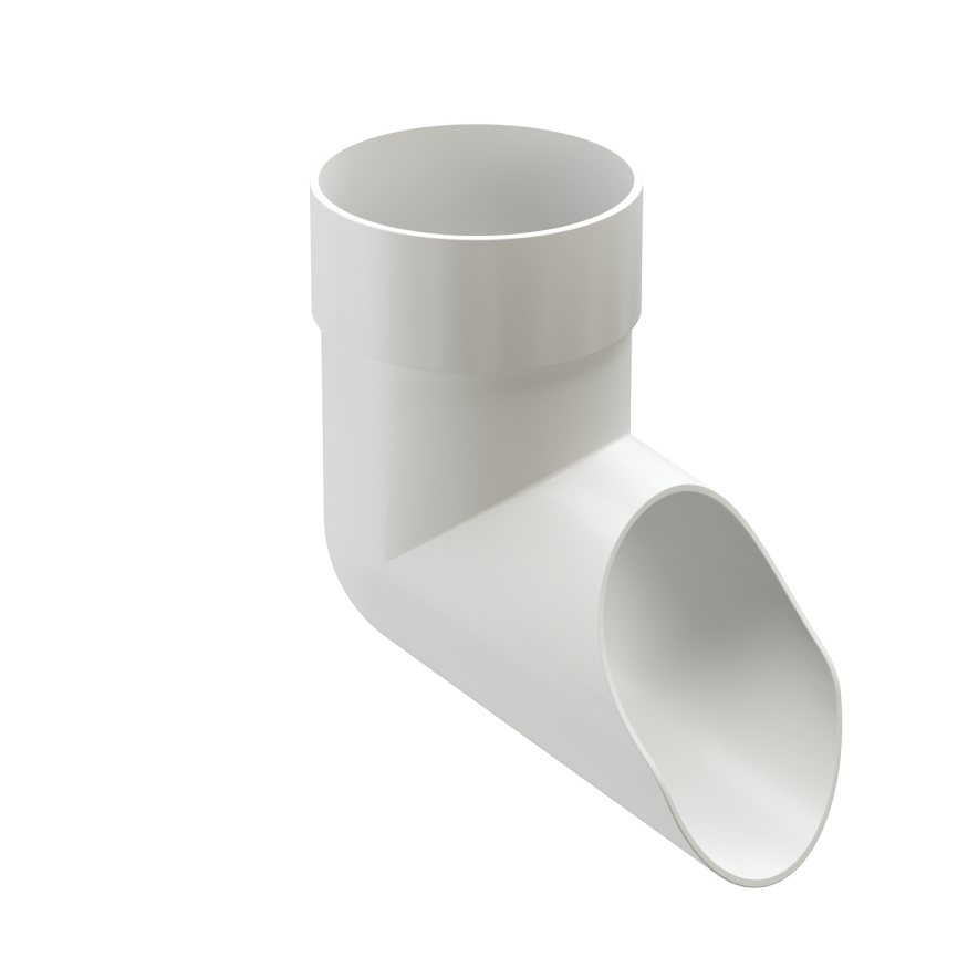 Наконечник для водостока Docke Premium, цвет Пломбир. купить в Новороссийске