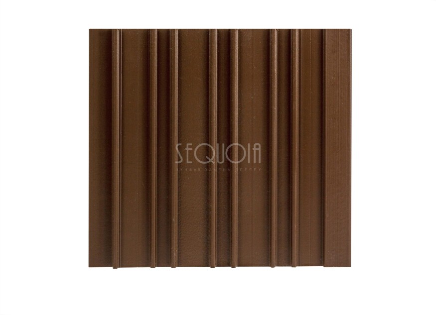 Доска фасадная SEQUOIA co-extrusion Коричневая купить в Новороссийске