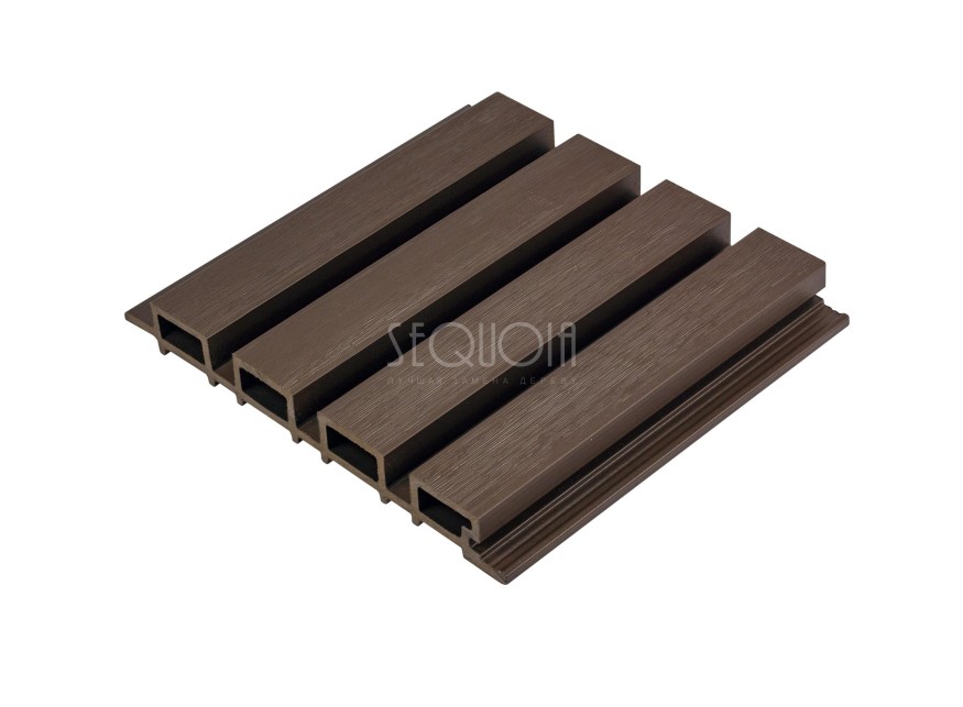 Доска фасадная SEQUOIA co-extrusion Коричневая купить в Новороссийске