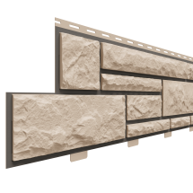 Фасадные панели Доломит, Брусчатка Доломит, Орех 3000 мм