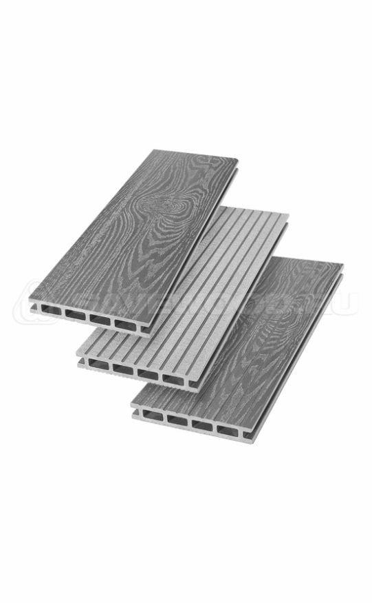 Террасная доска ДПК SaveWood, SW Carpinus (T), Пепельный купить в Новороссийске