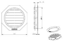 Чердачное окно белого цвета