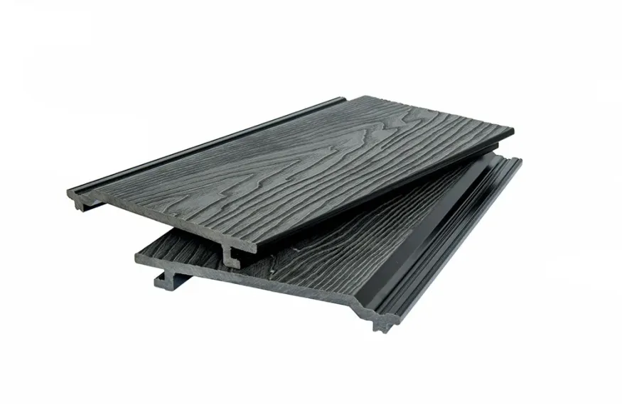 Фасадная доска из ДПК 3D WOOD Черный купить в Новороссийске