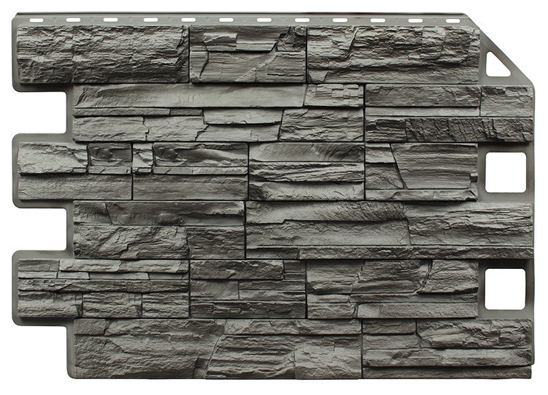 Фасадная панель Royal Stone, Скалистый камень, Квебек. купить в Новороссийске