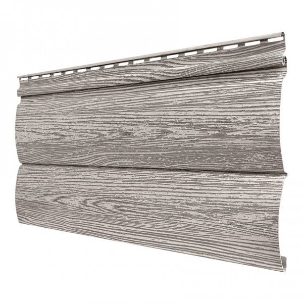 Виниловый сайдинг Tecos Lux Двойной оцилиндрованный брус, Алтайская берёза купить в Новороссийске