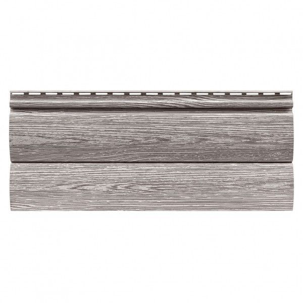 Виниловый сайдинг Tecos Lux Двойной оцилиндрованный брус, Алтайская берёза купить в Новороссийске