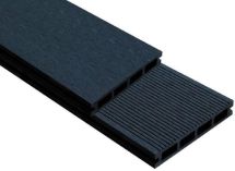 Террасная доска ДПК Outdoor Вельвет шлифованная черного цвета