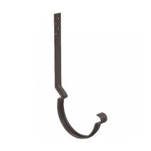Удлинённый крюк для крепления желоба с комплектом, Aquasystem, RR 32 Тёмно-коричневый матовый 150/100.