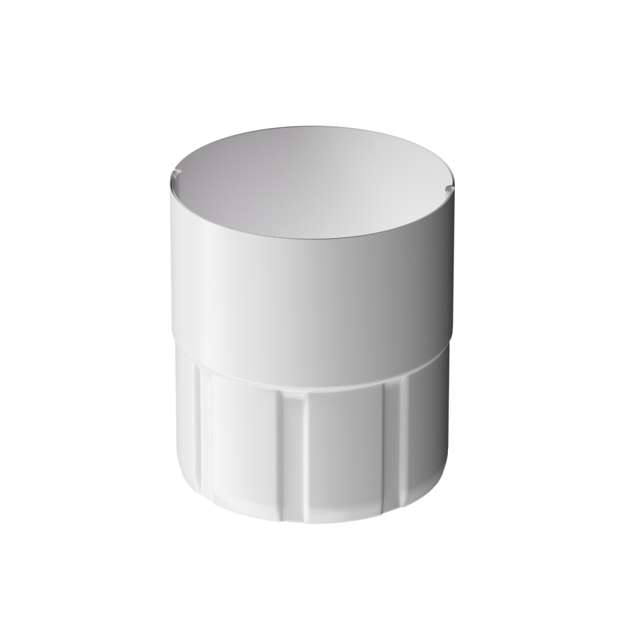 Соединительная муфта для водостока Docke Stal Premium, Пломбир. купить в Новороссийске