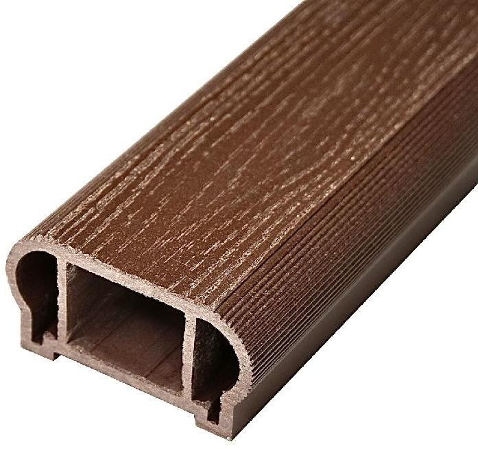 Перила FAYNAG ДПК WOOD в цвете шоколад купить в Новороссийске