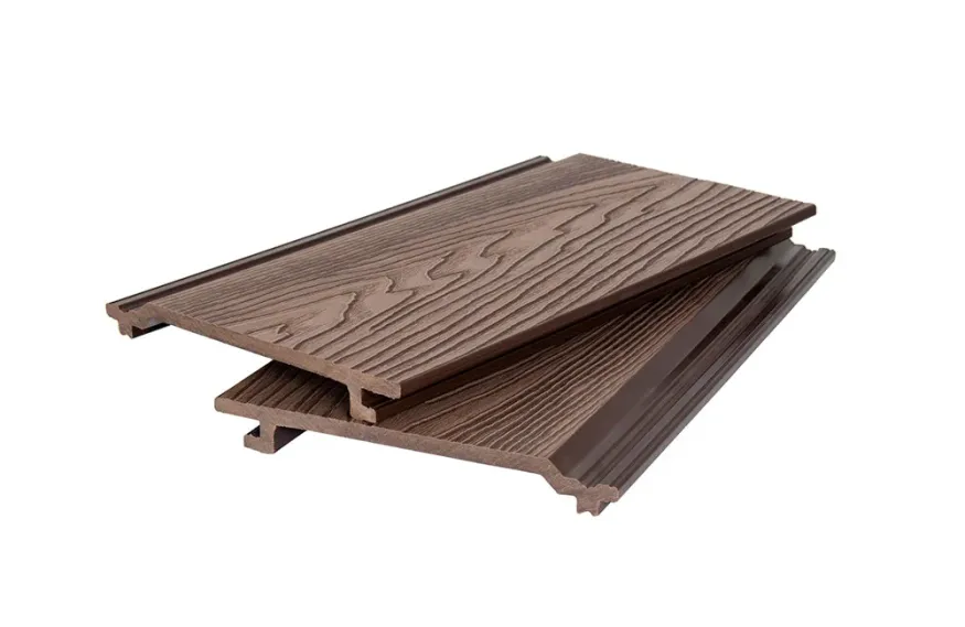 Фасадная доска из ДПК 3D WOOD Светло-коричневый купить в Новороссийске