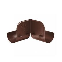 Ограничитель перелива угловой Aquasystem RAL 8017 Коричневый матовый 150/100