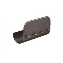 Ограничитель перелива прямой Aquasystem RR 32, тёмно-коричневый матовый, 150/100.