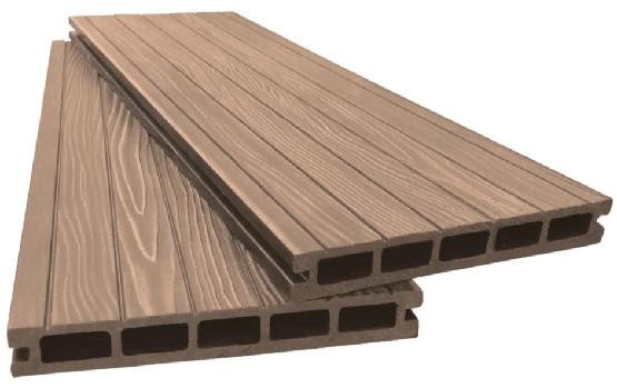 Террасная доска ДПК 3D Ай-Техплас 160x22, цвет какао купить в Новороссийске