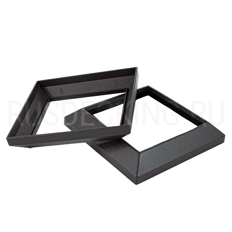 Рамка столба ограждения RusDecking Unodeck Графит купить в Новороссийске