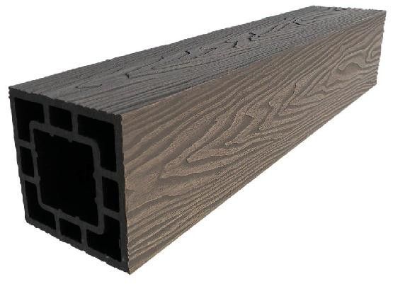 Столб опорный ДПК 3D GardenParkett 120х120мм, Венге купить в Новороссийске