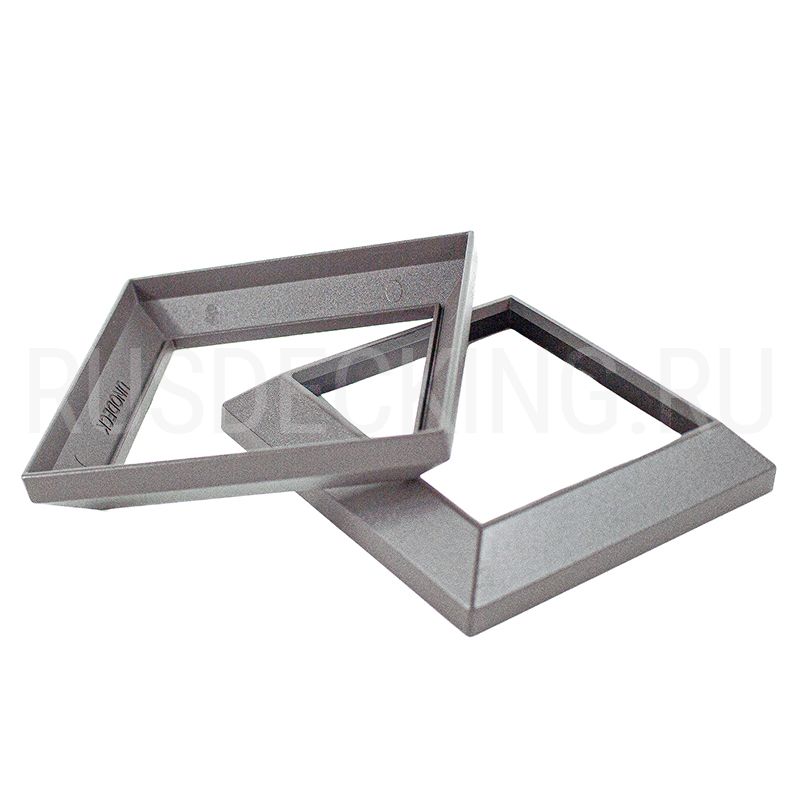 Рамка столба ограждения RusDecking Unodeck Серый купить в Новороссийске