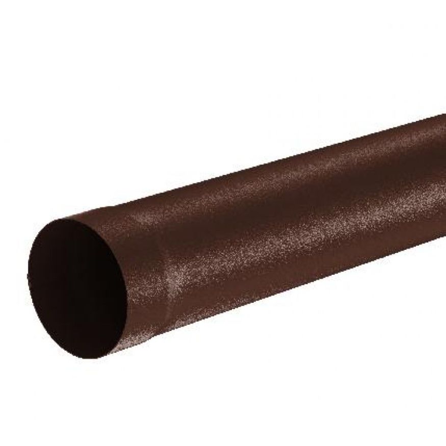 Водосточная труба Aquasystem, RAL 8017 Коричневый матовый, длина 1.00 м, размер 150/100. купить в Новороссийске