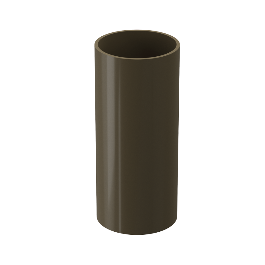 Водосточная труба 3 м, Docke Premium, цвет Каштан купить в Новороссийске