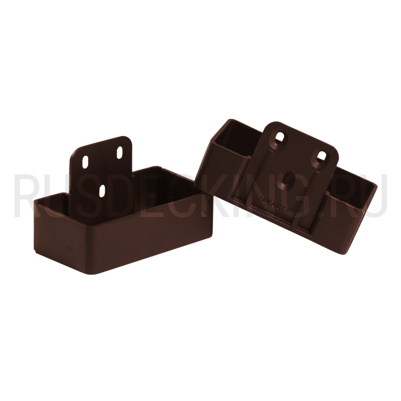 Комплект крепления перил прямое RusDecking Unodeck Венге купить в Новороссийске